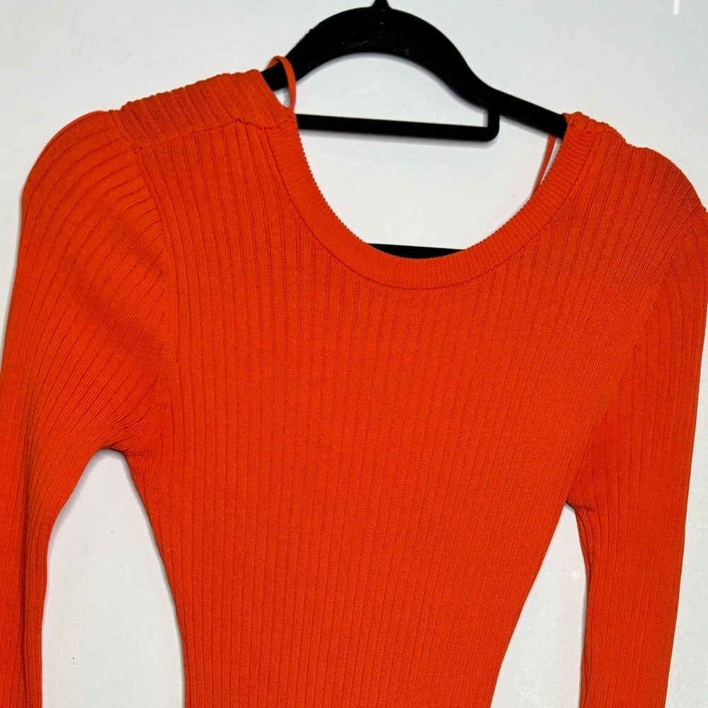 Zara Ribbed Maxi Dress